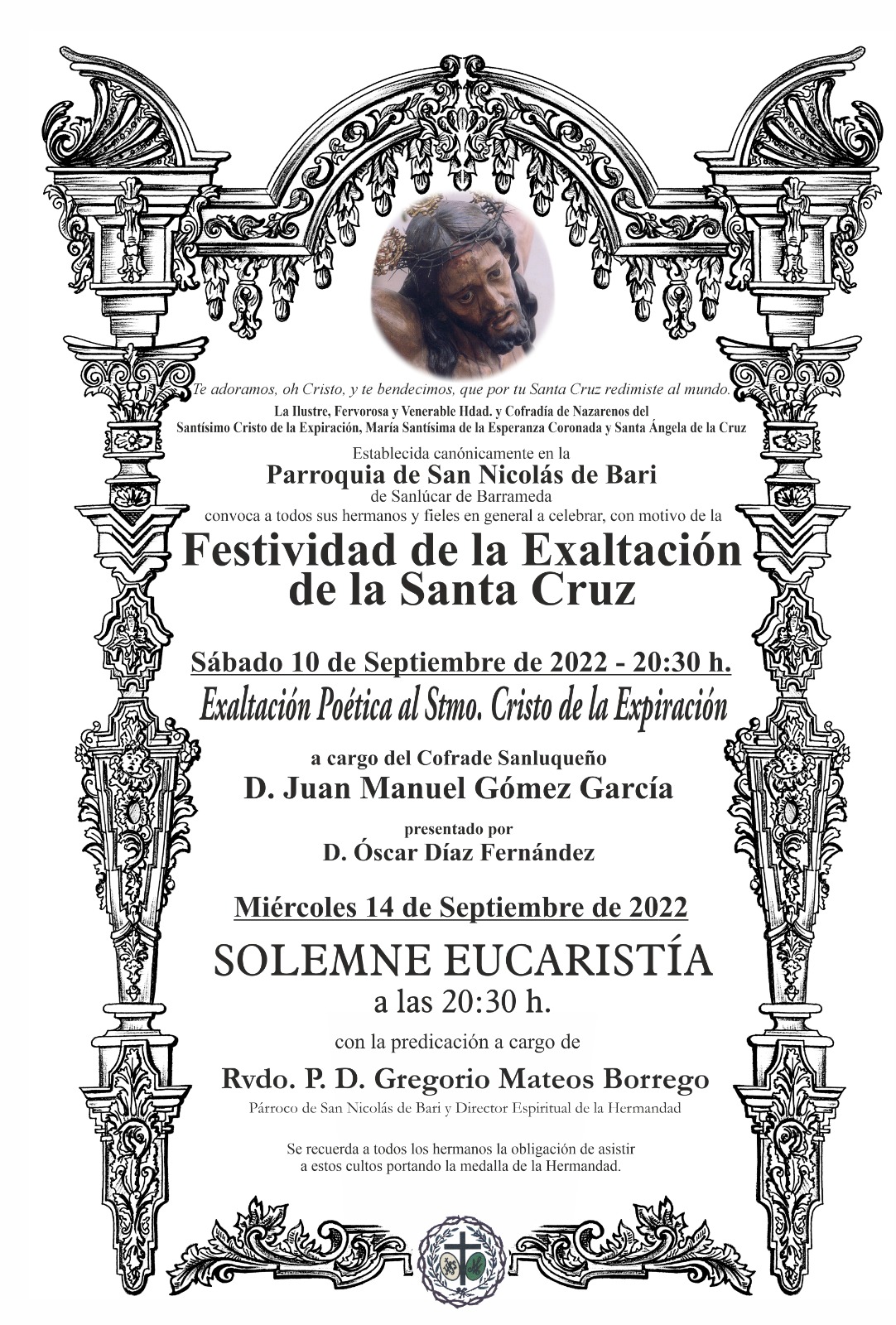 FESTIVIDAD DE LA EXALTACION DE LA CRUZ